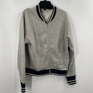 J.crew Jacket Coat Color Block Fleece Lined